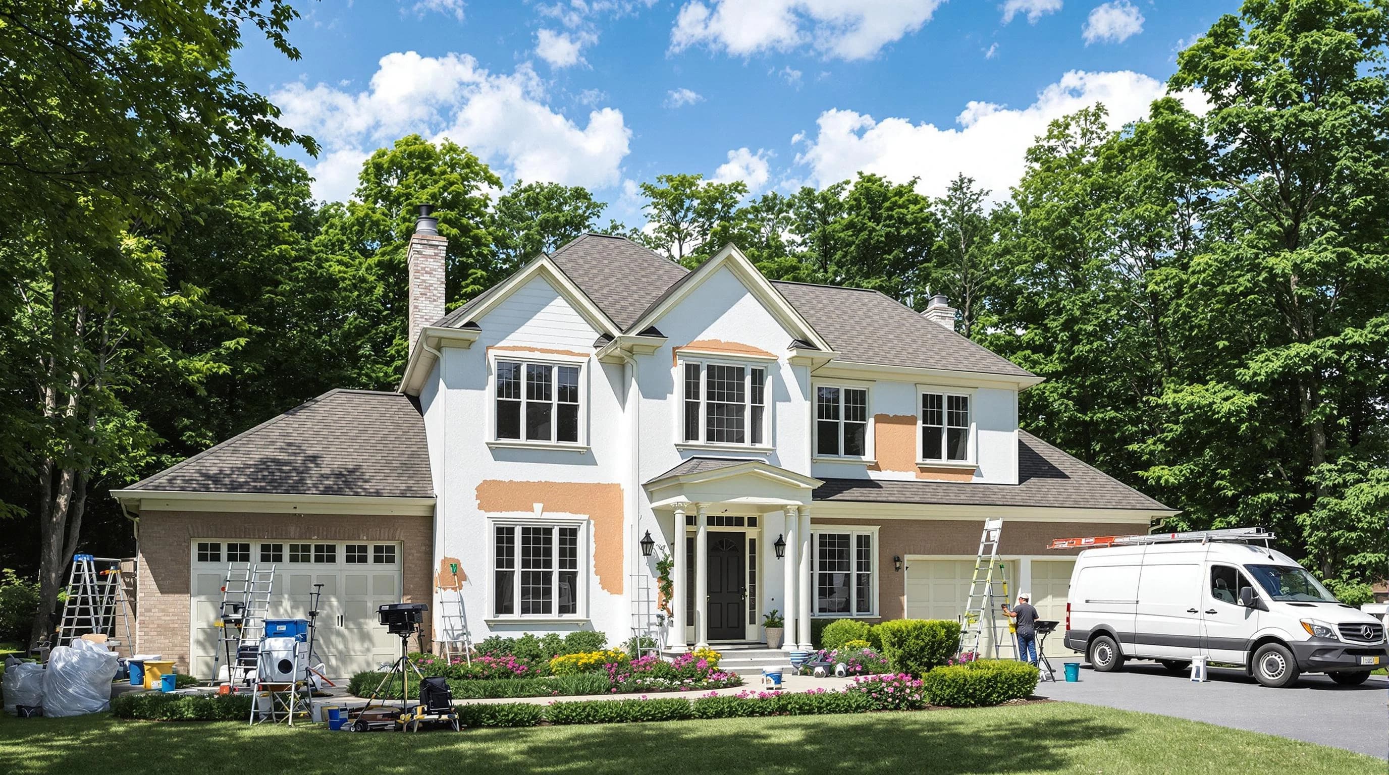 Glendale House Painters painting equipment